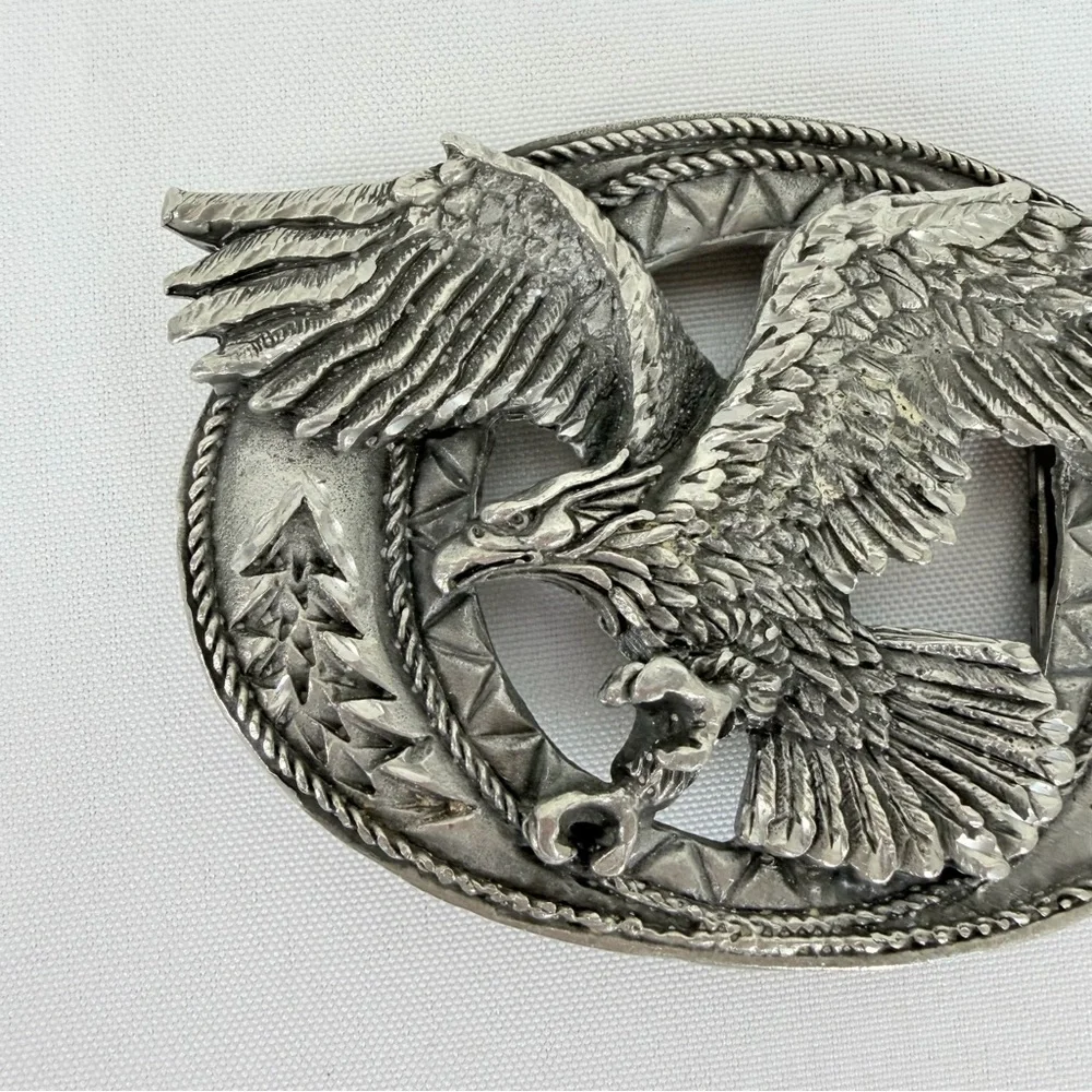 EMI Made in USA American Eagle Belt Buckle 2006